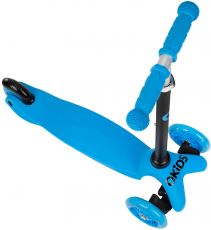 Самокат трехколесный QKIDS Lumis blue